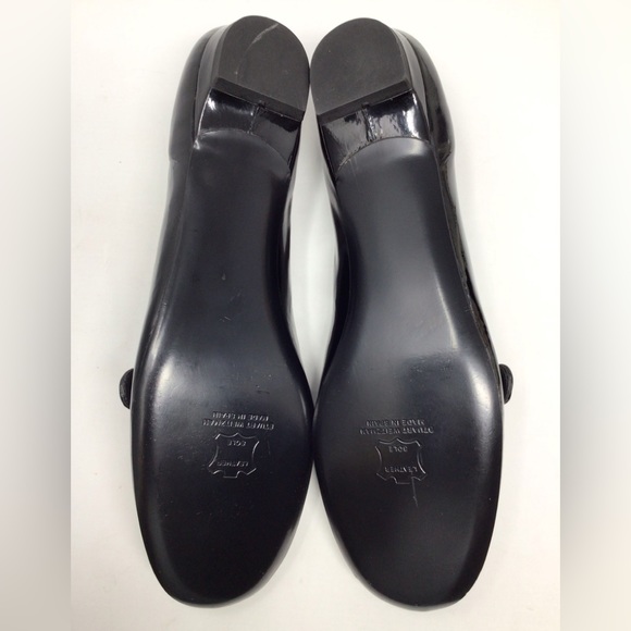 Stuart Weitzman black patent leather flats 11M - Picture 6 of 7